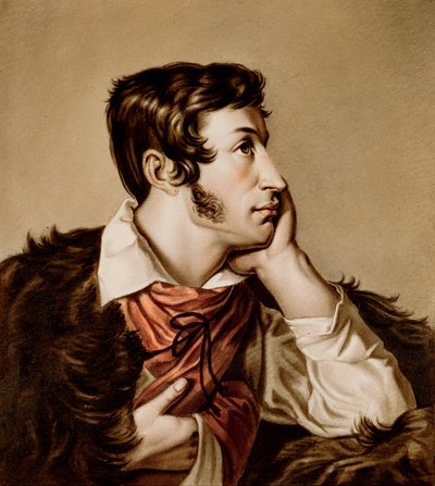 Ritratto di Adam Bernard Mickiewicz (1798-1855) da Walenty Wankowicz